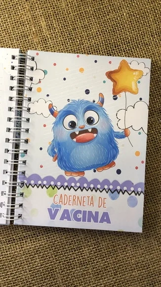 Caderneta de Saúde / Vacinação Personalizada - Monstrinho