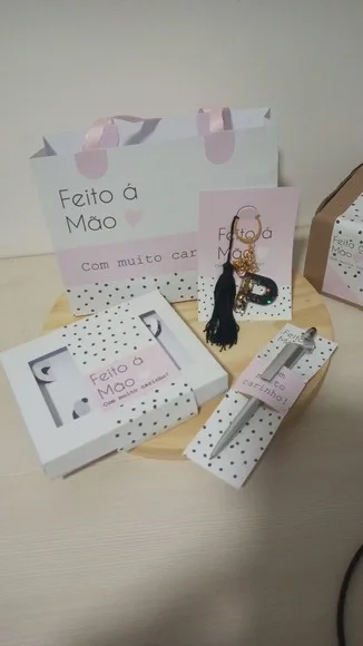 Arquivo Caixa Chaveiro Caneta