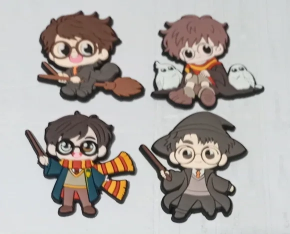 Chaveiro Harry Potter 5cm Emborrachado Pacotes C/90 Unidades