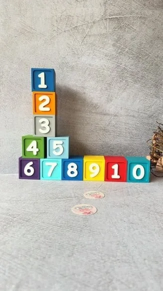Cubos Pocoyo 6x6cm Mesversário