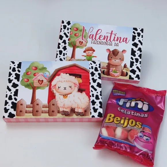 Kit 30 Lembrancinhas Fazendinha