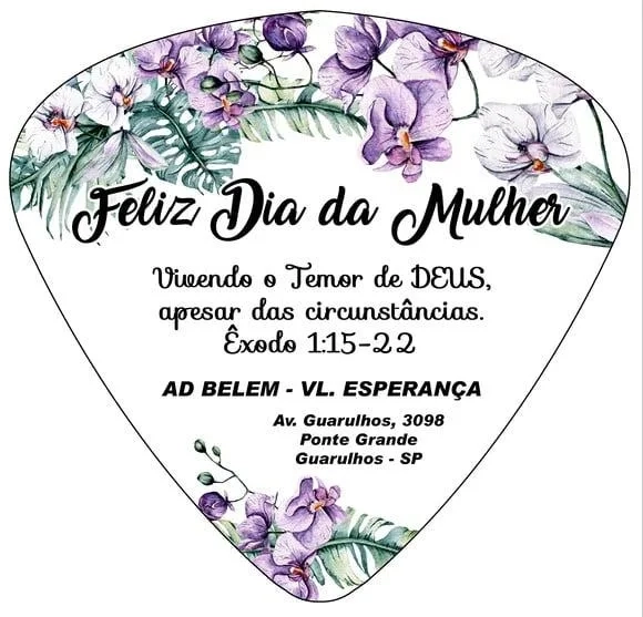 Leque para o Dia das Mulheres