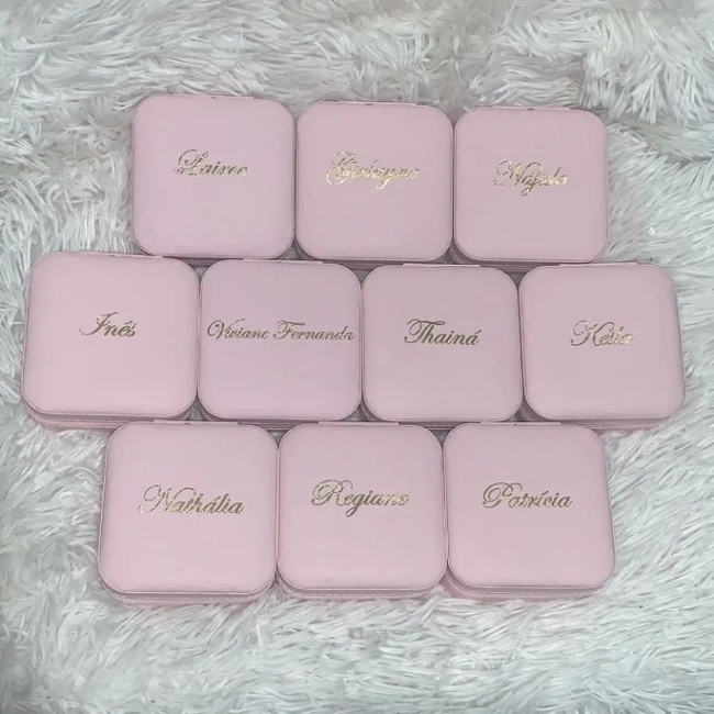 Porta Joias Personalizados - Kit 10 Unidades