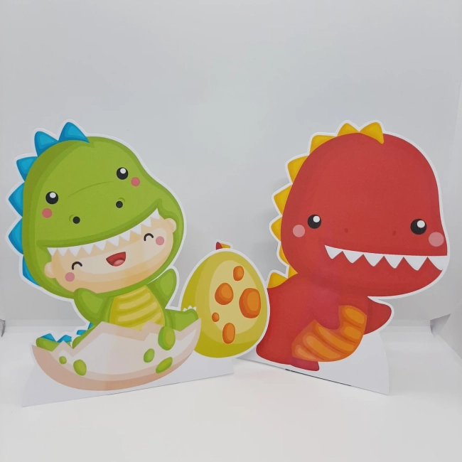 Kit Só um Bolinho DINO BABY - Decoração de Festa - Caixinhas Personalizadas