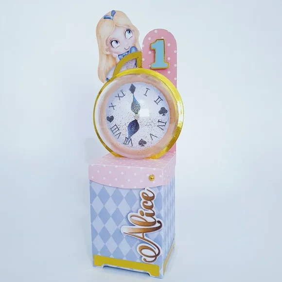 Kit 60 Lembrancinhas - Alice Luxo