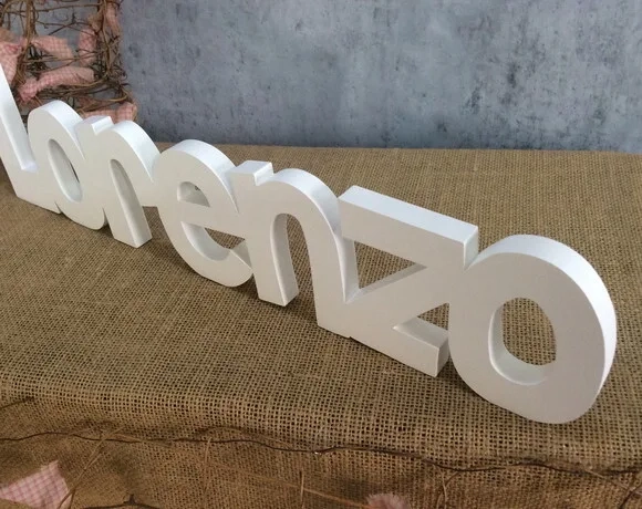 Letras de MDF -Nomes Linha CH