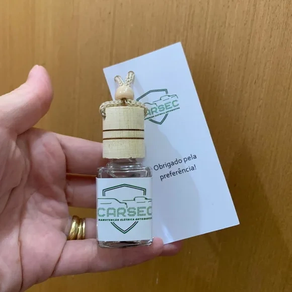 Aromatizador p/ Carro Brinde Empresa com Logo
