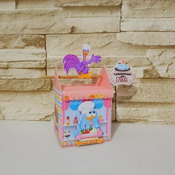 Kit 60 Lembrancinhas Galinha Pintadinha