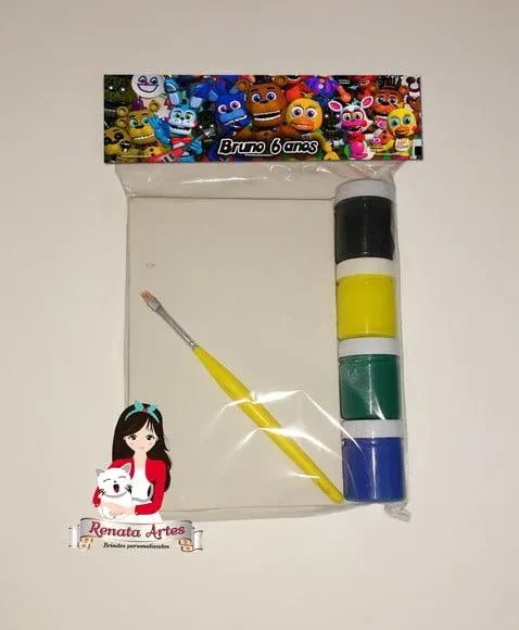 Kit Pintura Personalizado Five Nights