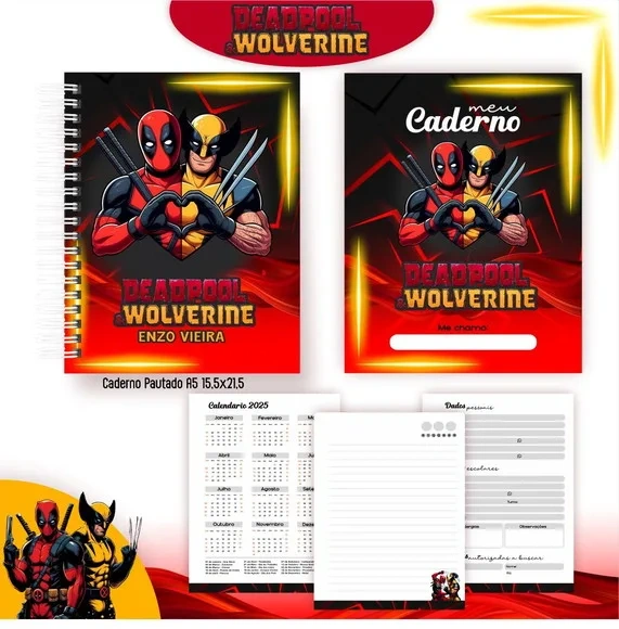 Caderno ou Agenda Personalizada