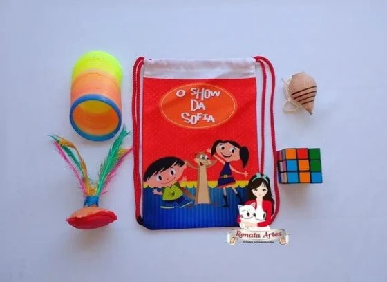 Mochila Brinquedos Retrô Tema o Show da Luna 2