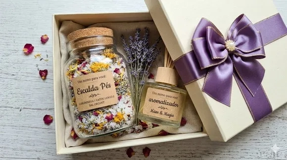Kit Escalda Pés 30g + Aromatizador 30 ml
