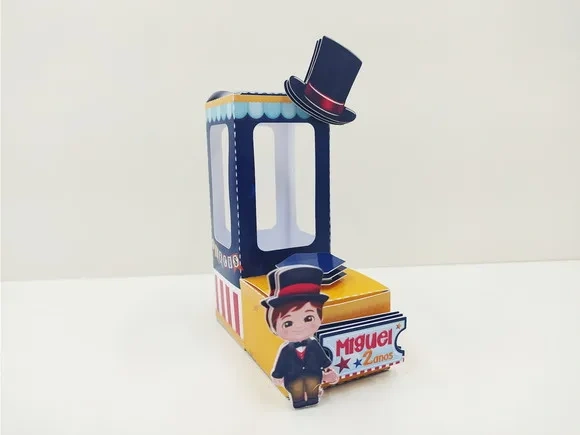 Kit 60 Lembrancinhas Circo Menino