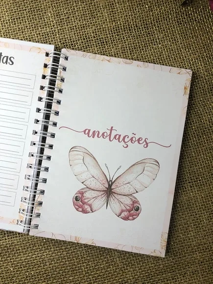 Caderneta de Saúde / Vacinação Personalizada - Borboletas