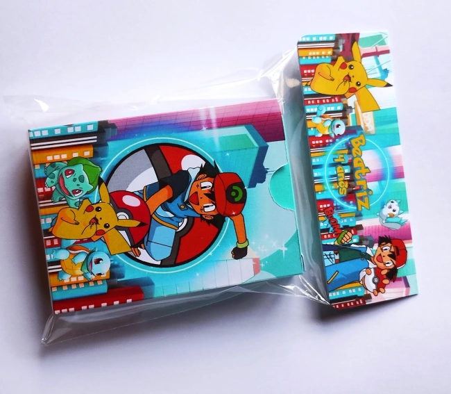 Pokémon Pikachu Jogo de Cartas Uno Lembrancinha de Aniversário