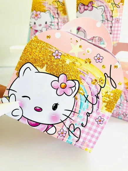Kit 30 Lembrancinhas Hello Kitty
