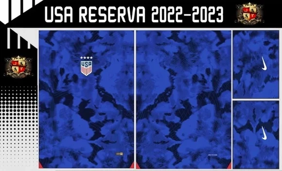 Vetores Camisa Usa Reserva 2022-23