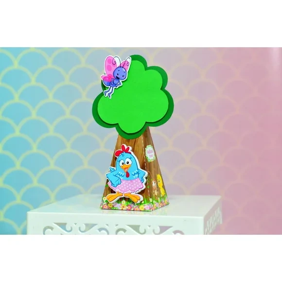 Kit 30 Lembrancinhas Galinha Pintadinha