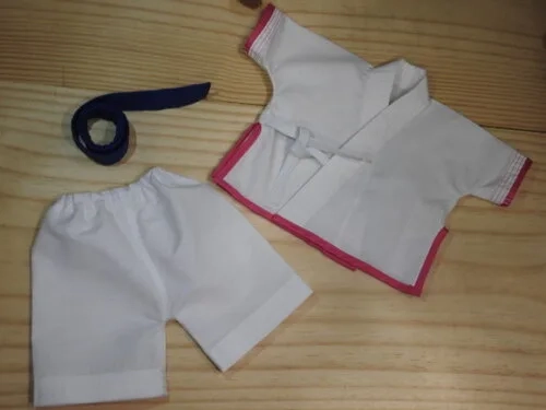 Conjunto Kimono Karatê para Boneca - Referencia Baby Alive