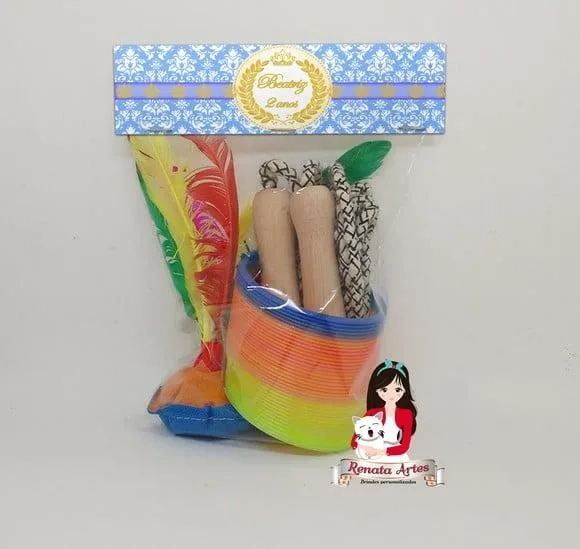 Kit Boa Infância Personalizado Coroa Realeza Azul