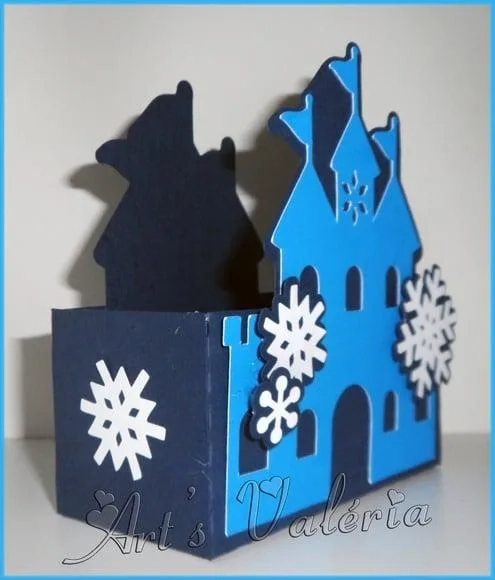 Castelo Frozen - Caixa