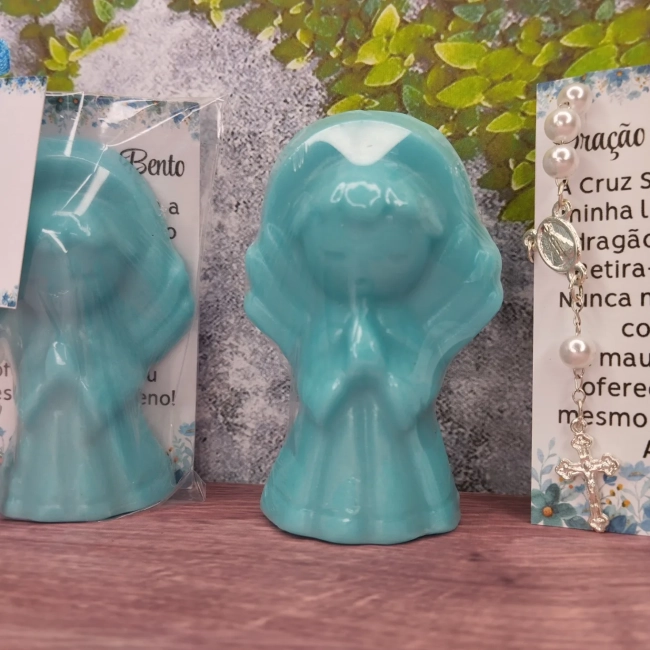 20 un Sabonete Anjinho Lembrancinha Batizado, Primeira Comunhão Anjinho Azul, Verde, Rosa, Amarelo, e Branco