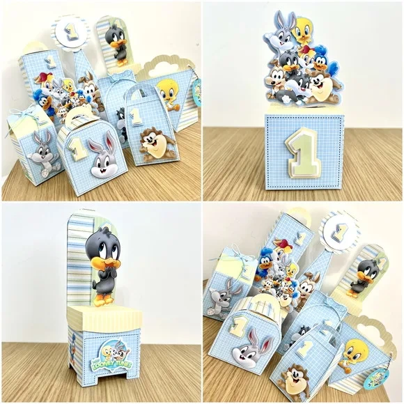 Kit 30 Lembrancinhas Looney Tunes