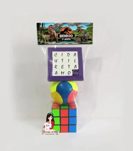 Kit Desafio Personalizado Dinossauros Jurassic