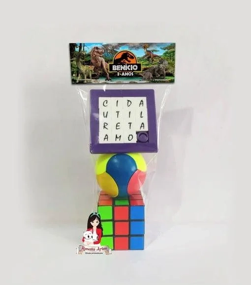 Kit Desafio Personalizado Dinossauros Jurassic