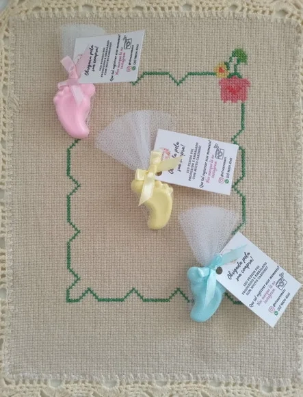 Lembrancinha Chá de Bebê/chá Revelação - Pezinho
