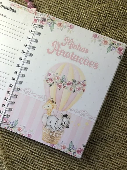 Caderneta de Saúde / Vacinação Personalizada - Animais Balão
