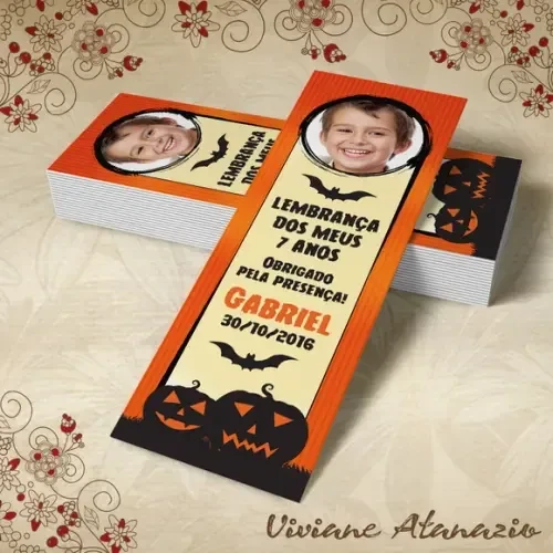 Marcador de Livro Halloween - 00341