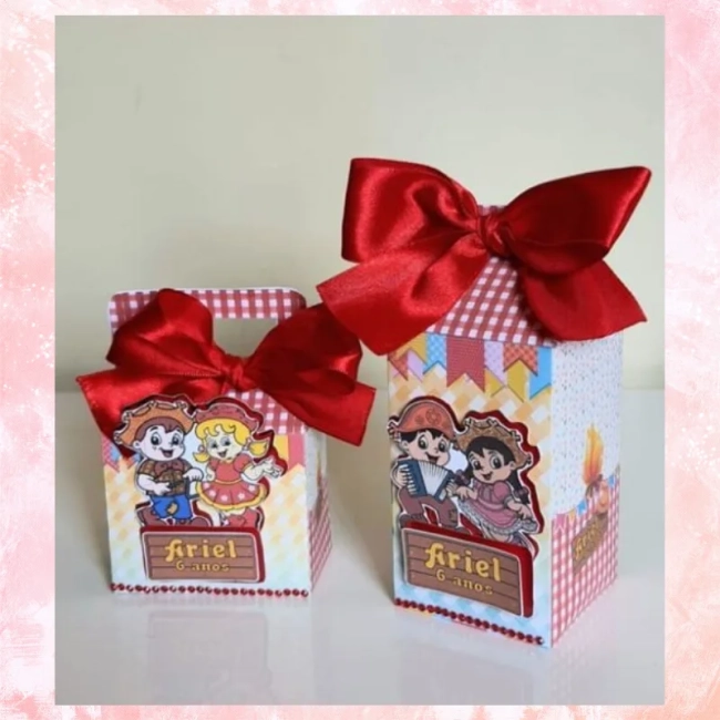 Kit 50 Lembrancinhas Personalizadas para Festa Junina/arraia