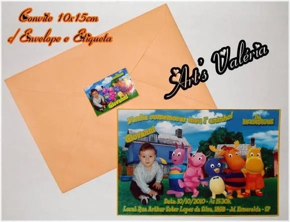 Convite Fotográfico 10x15cm c/ Envelope