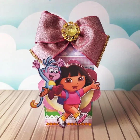 Kit 60 Lembrancinhas Dora Aventureira