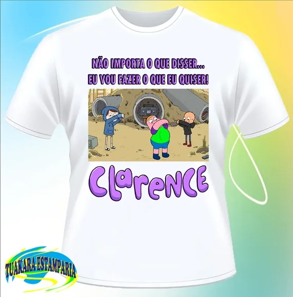 Camiseta Clarêncio - Clarence 2