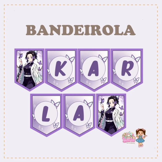 Kit Festa Só Um Bolinho SHINOBU - Decoração de Festa