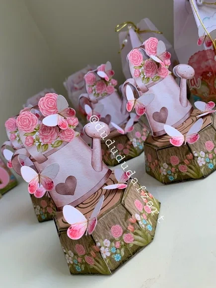 Kit 60 Lembrancinhas Jardim Encantado