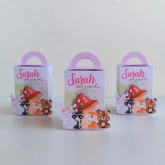 Kit 60 Lembrancinhas Jardim Encantado