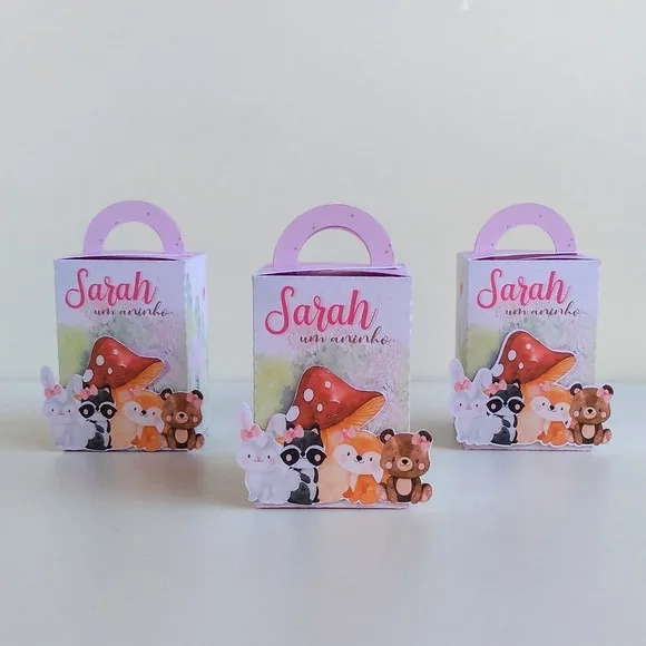 Kit 60 Lembrancinhas Jardim Encantado