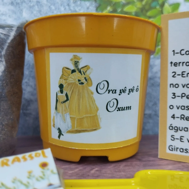 30 UNIDADES Kit Jardinagem Lembrancinhas Oxum - Trabalhamos com qualquer tema - Informar tema no chat