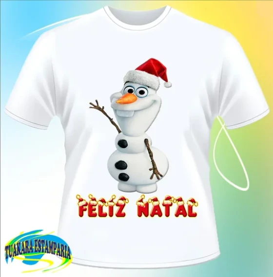 Camiseta Olaf Natal 2
