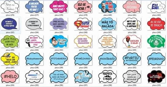 Placas com Frases Divertidas para Fotos