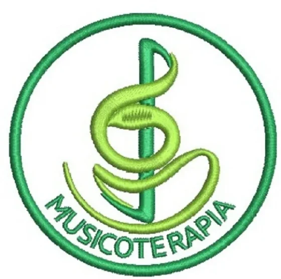 Matriz de Bordado Símbolo Musicoterapia