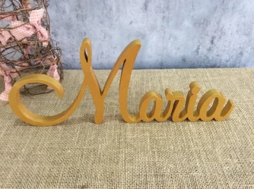 Letras Decorativas - Linha Cursiva