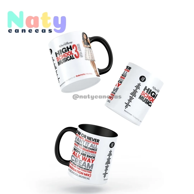Caneca Personalizada Trilha Sonora High School Musical 3