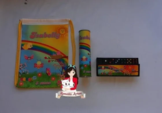 Mini Kit Jogos na Mochila Jardim Encantado 2