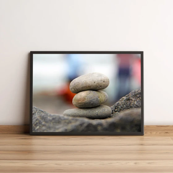Quadro Pedras Redondas Equilibradas 29