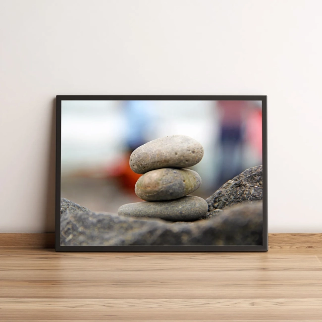 Quadro Pedras Redondas Equilibradas 29