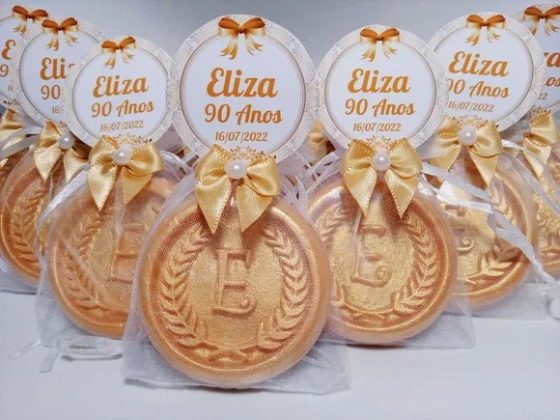Lembrancinha Personalizada, Sabonete Letra Inicial do Nome